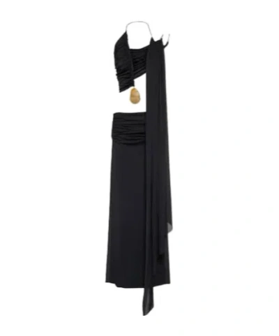 Christopher Esber Sleeveless Dress In Black