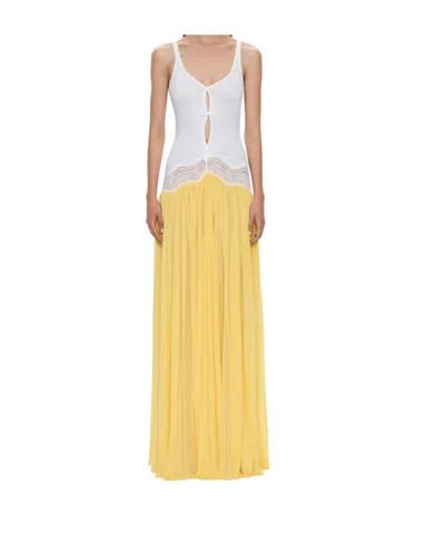 Christopher Esber Sleeveless Dress In Yellow