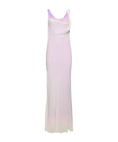 Christopher Esber Sleeveless Graduated Dress In Pink