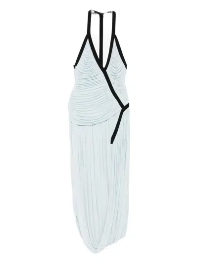 Christopher Esber Sleeveless Jersey Dress In White