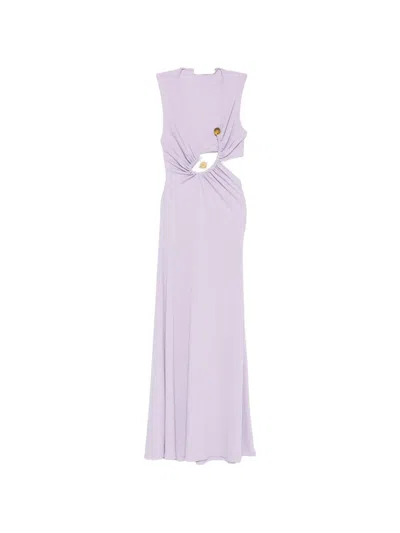 Christopher Esber Sleeveless Maxi Dress In Pink