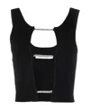 Christopher Esber Sleeveless Vest In Black