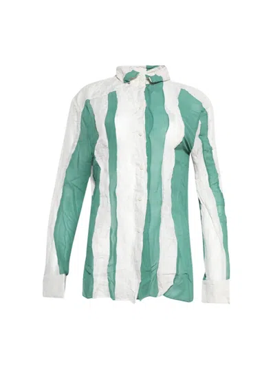 Christopher Esber Spliced Shirt Cactus Cloud