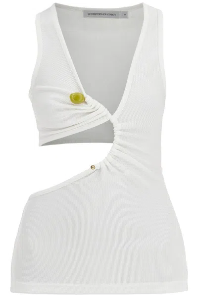 Christopher Esber 'stone Arc Tank Top For