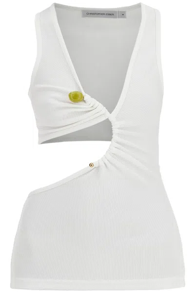 Christopher Esber 'stone Arc Tank Top For Women