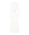 Christopher Esber Stone Maxi Dress In White