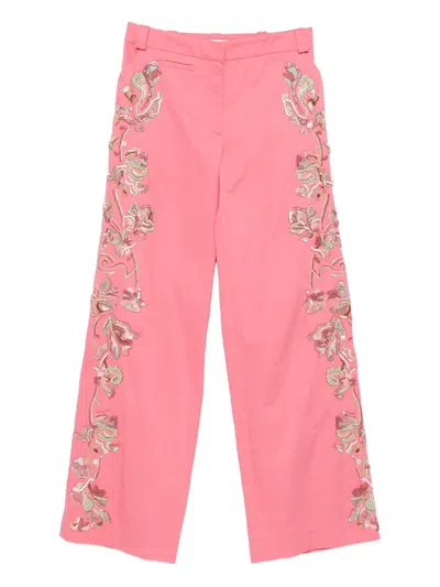 CHRISTOPHER ESBER STRAIGHT-LEG TROUSERS