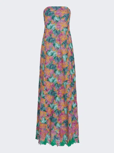 Christopher Esber Strapless Dress In Pink