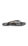 Christopher Esber Studded Jo Flip Flop In Burgundy