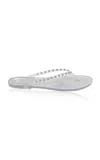 Christopher Esber Studded Jo Flip Flop In Transparent