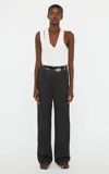 Christopher Esber Submerged Redux Twill Trousers In Black