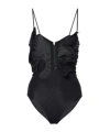 Christopher Esber Molded Venus Bodysuit In Black