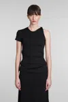 Christopher Esber Top Torsadé In Black