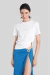 Christopher Esber T-shirt In White Cotton In White
