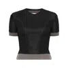 Christopher Esber Layered Stretch-cotton T-shirt In Multicolor