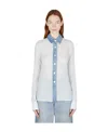 Christopher Esber Tab Ghost Shirt In White