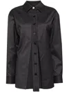 Christopher Esber Tailored Floating Shirt In Grey