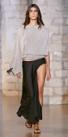 Christopher Esber Talus Mono-tailored Wool Midi Skirt