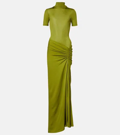Christopher Esber Tee Gown In Green