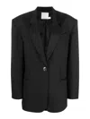 Christopher Esber The Bermuda Blazer In Black