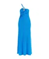 Christopher Esber One-shoulder Maxi Dress With In Blue