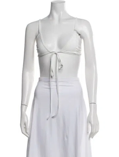 Pre-owned Christopher Esber Top W/ Tags In White