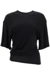 Christopher Esber Woman T-shirt Black Size 6 Viscose In Black