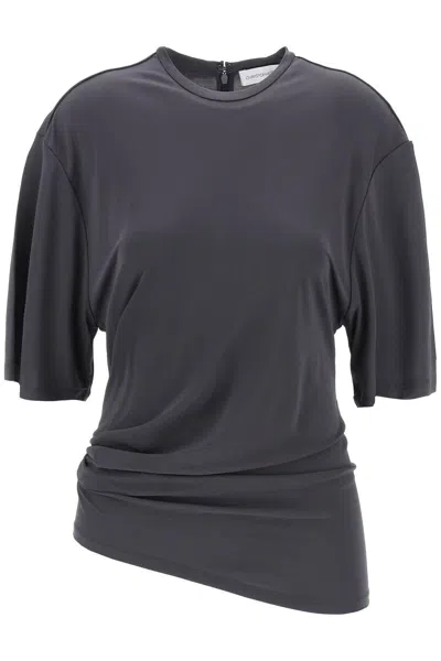 CHRISTOPHER ESBER TOP WITH SIDE DRAPING DETAIL