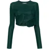 Christopher Esber Encompassed Loop T-shirt In Green
