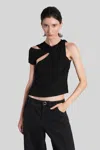 Christopher Esber Topwear In Black Viscose In Black