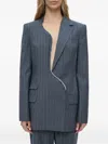 Christopher Esber Torrent Pinstripe-pattern Blazer In Blue
