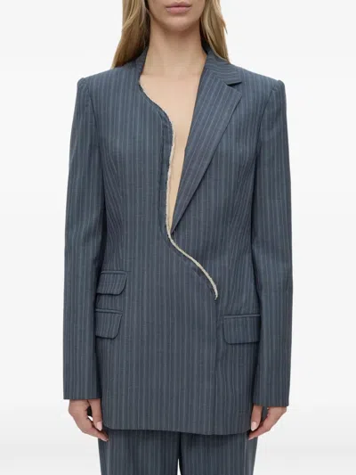 CHRISTOPHER ESBER TORRENT PINSTRIPE-PATTERN BLAZER