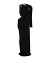 Christopher Esber Torso Maxi Dress In Black