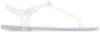 Christopher Esber Transparent Billi T-bar Flat Sandals