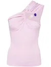 Christopher Esber One-shoulder Top With In Pink