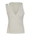 Christopher Esber Trio Strap Tank In White