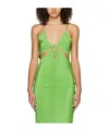 Christopher Esber Triquetra Sling Vest In Green
