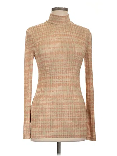 Pre-owned Christopher Esber Turtleneck Sweater In Tan