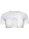 Christopher Esber U-prong Short-sleeve T-shirt In 白色