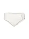 Christopher Esber Gathered Bikini Bottom In White
