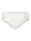 Christopher Esber Gathered Bikini Bottom In White