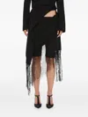 Christopher Esber Unravel Macramé Wrap Shorts In Black
