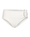 Christopher Esber Gathered Bikini Bottom In White