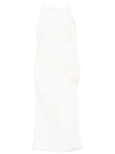Christopher Esber Urchin Dress In White