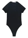 Christopher Esber V-neck Bodysuit In Black