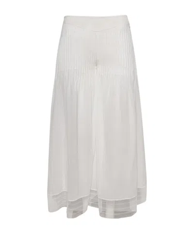 Christopher Esber Vanished Pintuck-detail Trousers In White