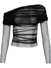 Christopher Esber Veiled Top In Black