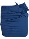 Christopher Esber Venus Mini Skirt In Blue
