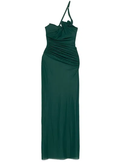 Christopher Esber Venus Maxi Dress In Green