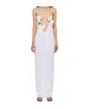 Christopher Esber Venus Moulded Dress In White